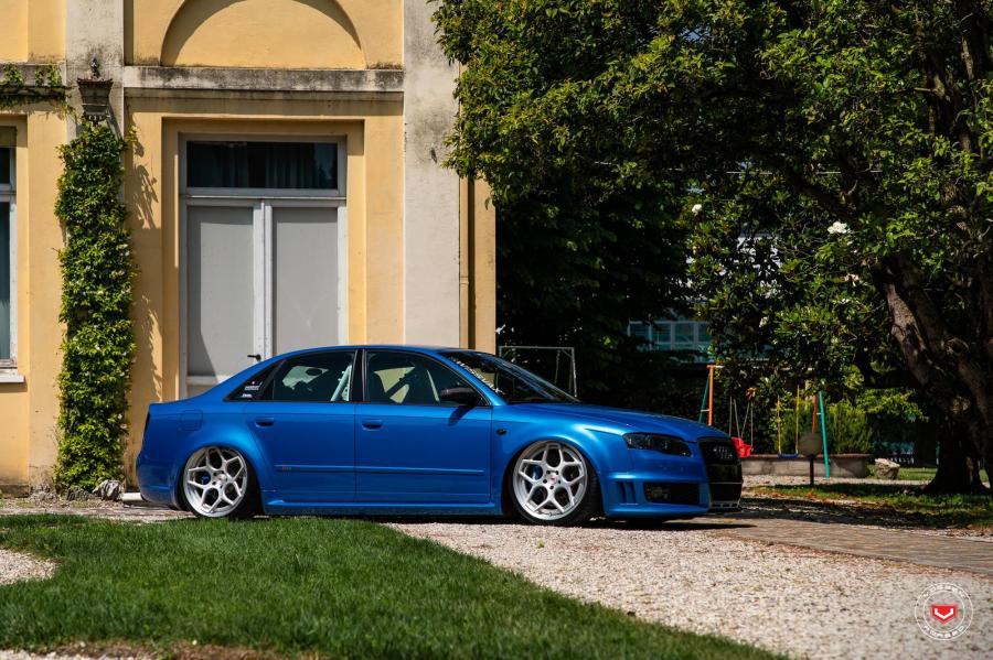  Audi RS4 Sedan on Vossen Wheels (CG-205) 2018 года  (фото 80 из 82)